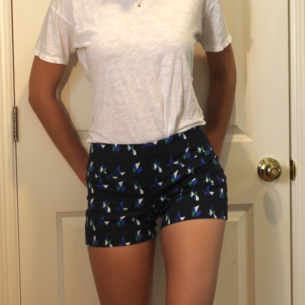 Geometric Print Short